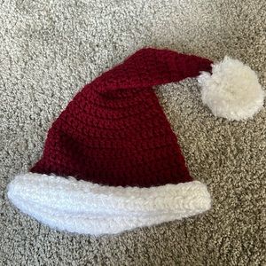 Etsy newborn pics Santa hat